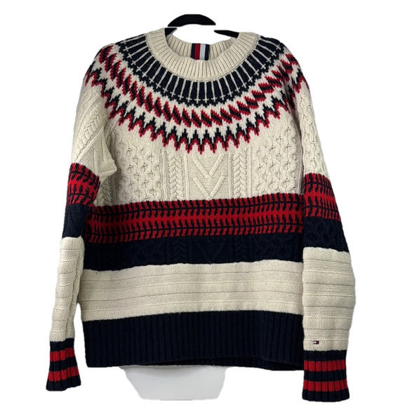 Tommy Hilfiger Men's Heavy Knit Sweater - Picture 1 of 10